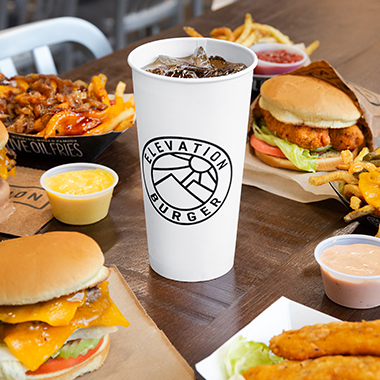 Follow us on Instagram @elevationburger